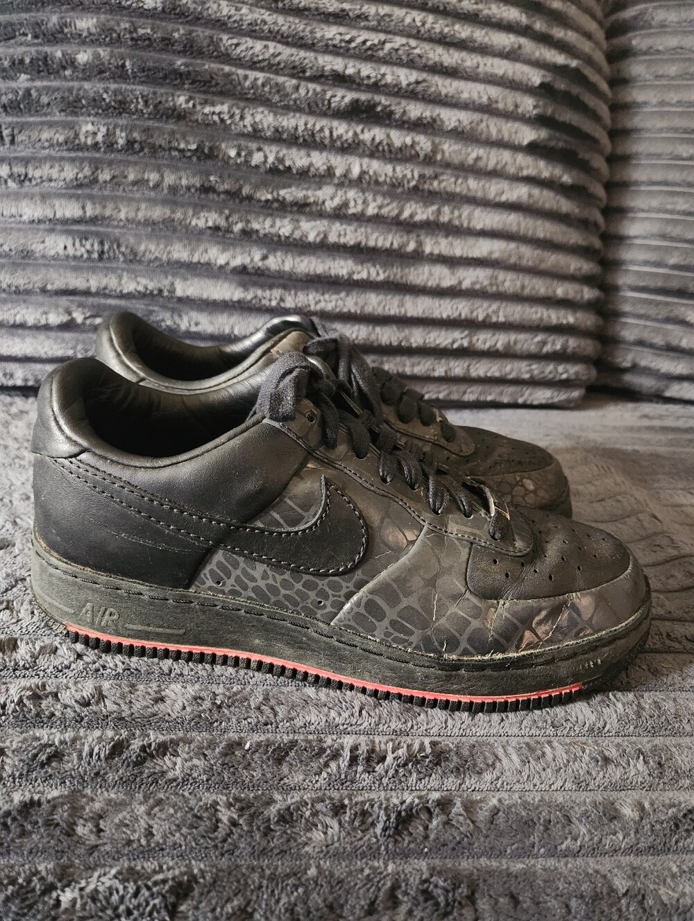 Mens Nike Air Force 1 Supreme Vib I/O 07 Rosie's Dry Goods - Size 9 (316077-001)